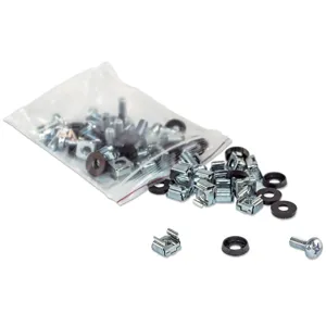 Rack ΒΙΔΕΣ Screw Set Σετ Βιδών & Παξιμαδιών M6 για Καμπίνες Δικτύου