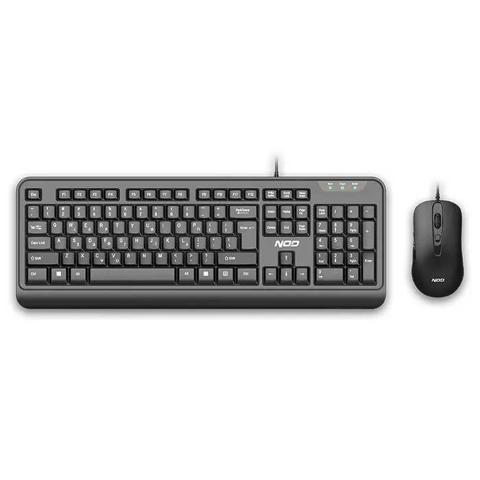 NOD ΣΕΤ Ενσύρματο Keyboard-Mouse BusinessPro USB | axd.gr