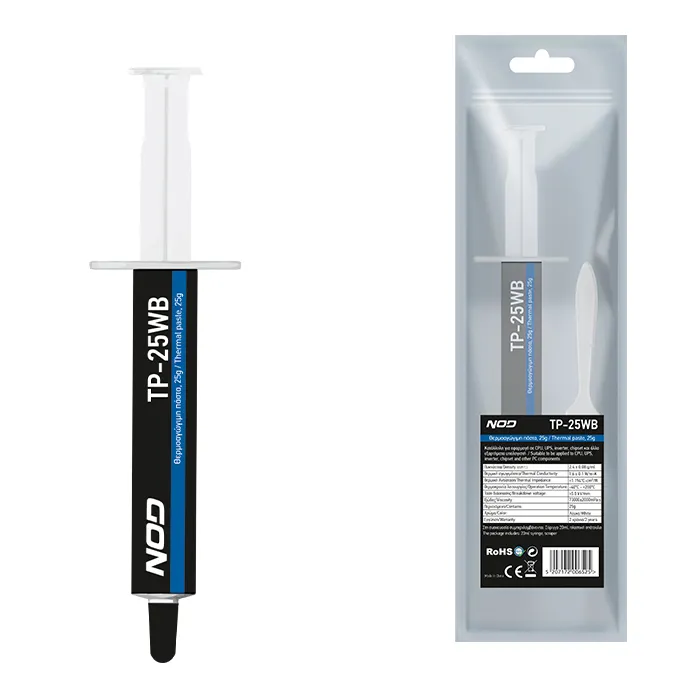 Θερμοαγώγιμη 25gr NOD Λευκή Επεξεργαστή-Ψύκτρα CPU/GPU | axd.gr