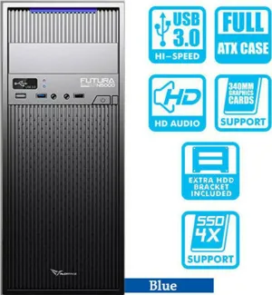 Κουτί PC Alcatroz CASE FUTURA N5000 PSU 450W ATX USB3.0
