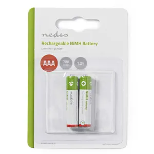 Μπαταρία Επαναφ. AAA Ni-MH 700mAh rechargeable 2x