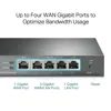 TP-LINK TL-ER605 Router 4port WAN LAN VPN Giga Omada Lifetime | axd.gr