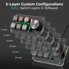 Koolertron Special Keyboard 6-Programmable Keys RGB Πληκτρολόγιο Προγραμματιζόμενο | axd.gr