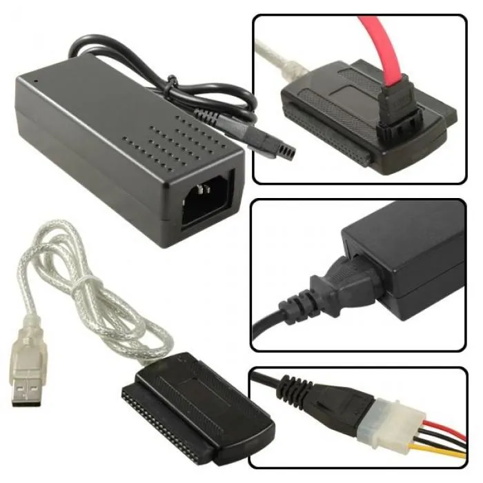 Adaptor Connector Gembird USB 2.5"/3.5" USB to IDE-SATA HDD | axd.gr Adaptor Connector Gembird USB 2.5"/3.5" USB to IDE-SATA HDD | axd.gr