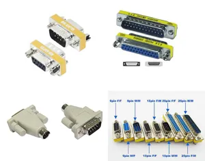 Adaptor Gender Changer Converter 9pin or 25pin Serial Male/Female