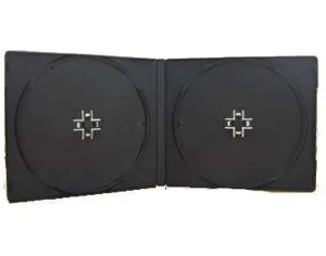 Θήκη CD-DVD ΠΛΑΣΤΙΚΗ ΔΙΠΛΗ Άδεια Θήκη