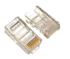Ακροδέκτης βύσμα RJ45 CAT5e 8p8cs PLUGS Πλαστικό | axd.gr
