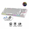 ARMAGGEDDON Keyboard Mechanical MKA-2C 87Keys-RGB USB WHITE | axd.gr