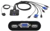 ATEN CS22U KVM Switch 2xΗ/Υ USB VGA | axd.gr