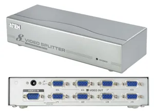 ATEN VIDEO VGA SPLITTER 1PC-8VGA 1in-8Out