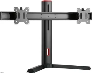 Βάση Οθόνης x2 Monitor 13"-27" 2x7kg Brateck Universal Ευθεία