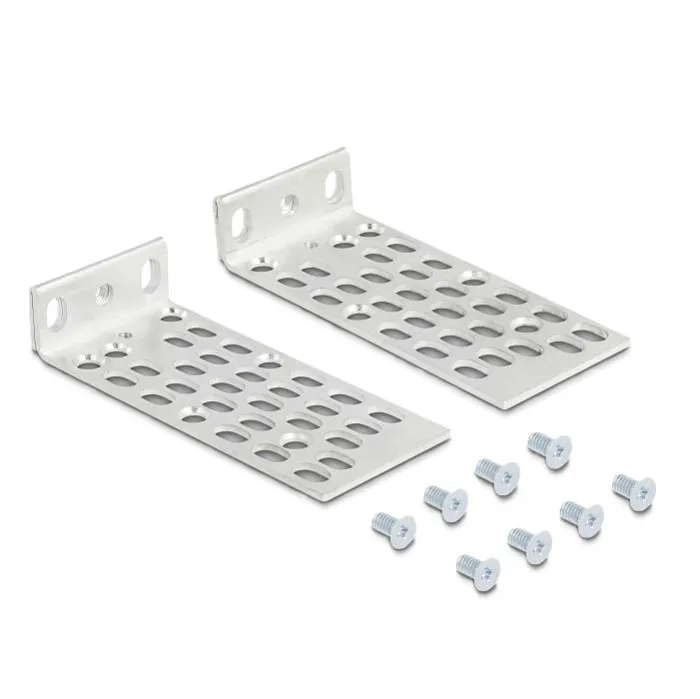 Rack Γωνίες Στήριξης - Βάση Universal Switch Delock 2x Τεμ. (66236 67281) | axd.gr