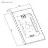 Βάση Tablet-SmartPhone 7.9"-11" επιτοίχια Brateck | axd.gr