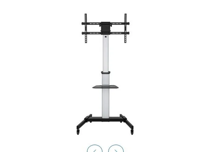 Βάση Στήριξης TV Τροχήλατη Δαπέδου 37-86" 50Κg 600x400 Alum KYDOS | axd.gr