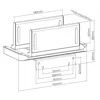 Βάση Υπολογιστή VESA για mini PC CPU STAND 75x75-100x100mm Brateck | axd.gr