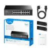 CUDY Switch 16port Gigabit GS1016 10/100/1000 Rackmount 2YW | axd.gr