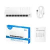 CUDY Switch 8port Gigabit GS108 10/100/1000 USB Type-C 2YW | axd.gr