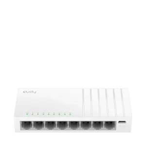 CUDY Switch 8port Gigabit GS108 10/100/1000 USB Type-C 2YW