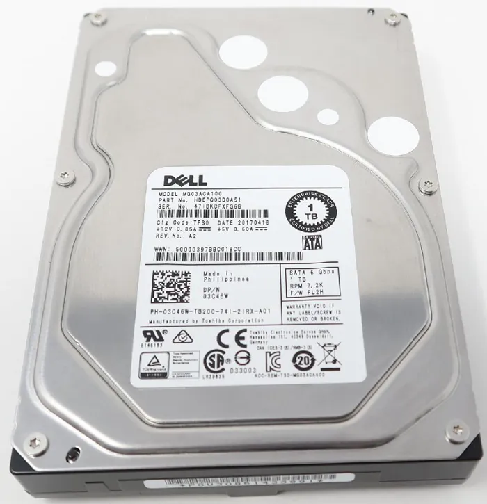 Σκληρός Δίσκος 1TB HDD SATA Ανακατασκευής #RFB | axd.gr