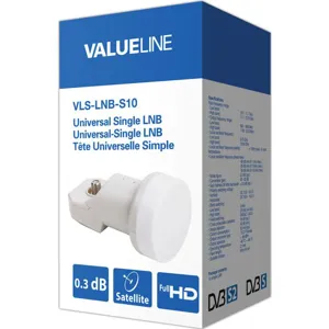 Δορυφορικό Universal Single LNB   0.3 dB  F DVB-S2 HDTV