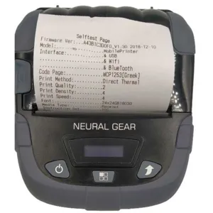 Εκτυπωτής Θερμικός NG 320 ΦΟΡΗΤΟΣ 80mm Autocut U/BT/WiFi 2YW