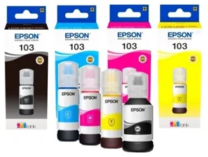 Epson C13T00S34A MAGENTA No103 65ml 4500p Ink Dye ITS.