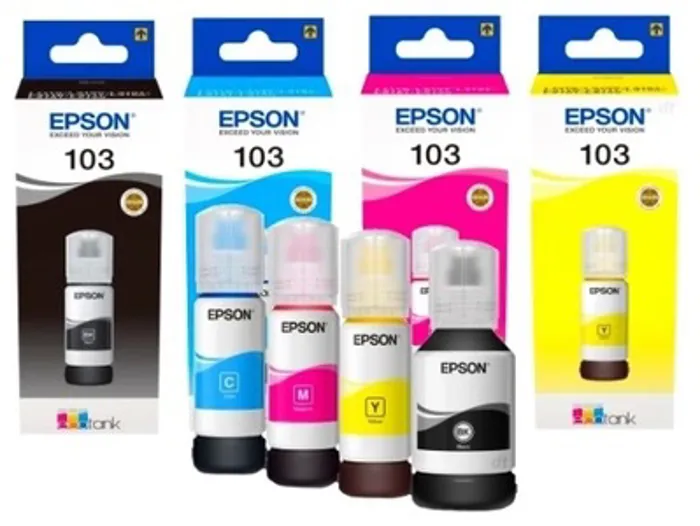 Epson C13T00S24A CYAN No103 65ml 4500p Ink Dye ITS. | axd.gr