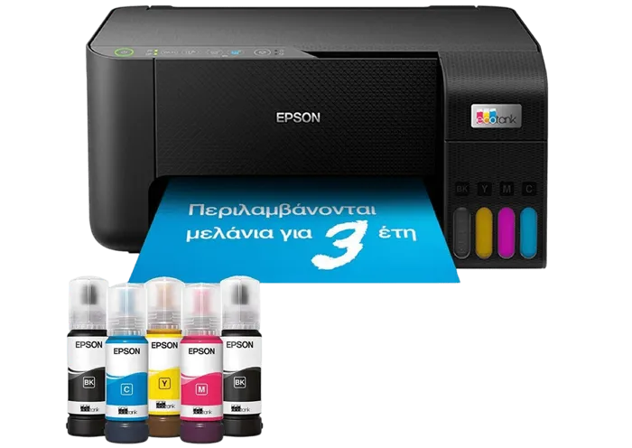 EPSON L3270/L3276 ITS.A4 33ppm 5760d PSC U-W Dye 3ΥW | axd.gr