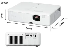 EPSON Projector CO-W01 3LCD 3000A WXGA HDMI 2YW