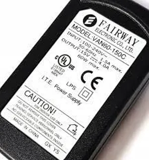 Τροφοδοτικό 60W 15V DC 4A PSU 5.5x2.1mm VAN60-150C #RFB