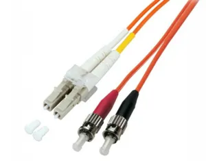 F/O Patchcord 2m LC/UPC-ST/UPC 50/125 OM2 SM LSZH Fiber