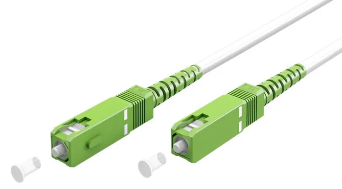 F/O Patchcord 5m SC/APC-SC/APC 9/125 OS2 SM LSZH Fiber | axd.gr