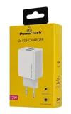 Φορτιστής 12W 5VDC 2.4A 2xUSB-A Universal Σπιτιού PT | axd.gr