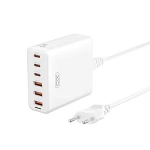 Φορτιστής 75W 3xUSB/3xUSB-C QC4.0 PD3 PSU XO L133