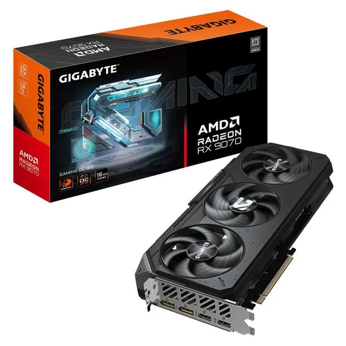 Gigabyte Radeon RX 9070 GAMING OC 16GB GDDR6 Graphics Card GV-R9070GAMING OC-16GD) | axd.gr