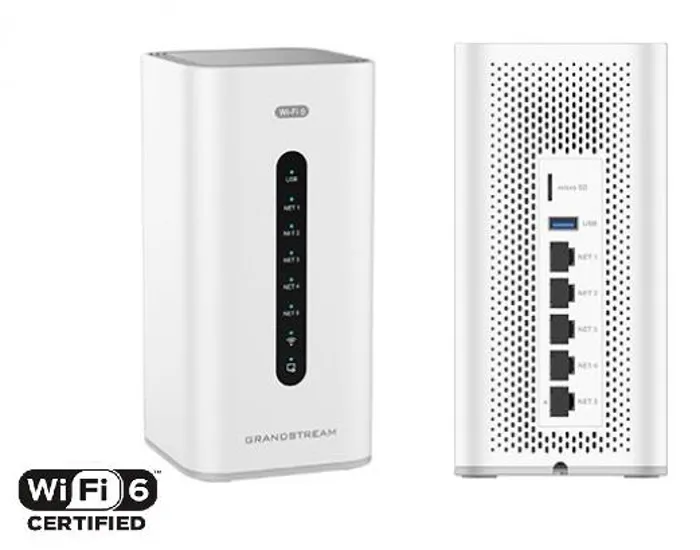 Grandstream GCC6010W AX Wi-Fi6 Switch 5ports 4PoE 36W + Firewall + VPN Router+ IP PBX 2YW | axd.gr