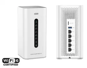 Grandstream GCC6010W AX Wi-Fi6 Switch 5ports 4PoE 36W + Firewall + VPN Router+ IP PBX 2YW