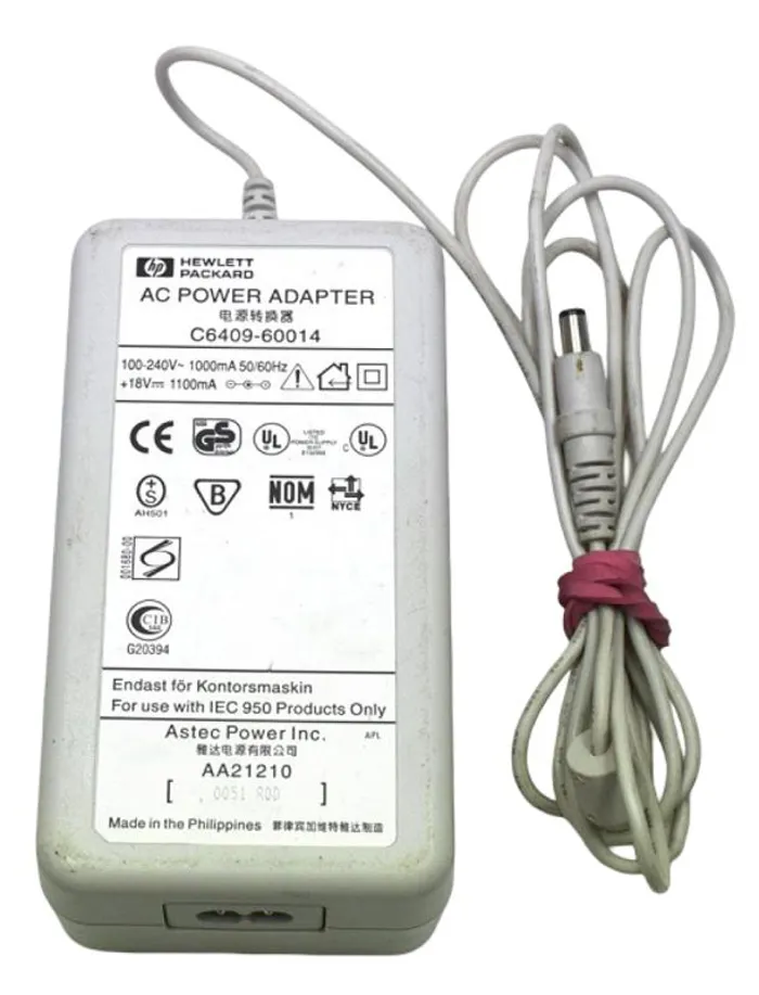 Τροφοδοτικό 20W HP C6409-60014 18V DC 1100mA 5.5x2.1mm PSU #RFB | axd.gr