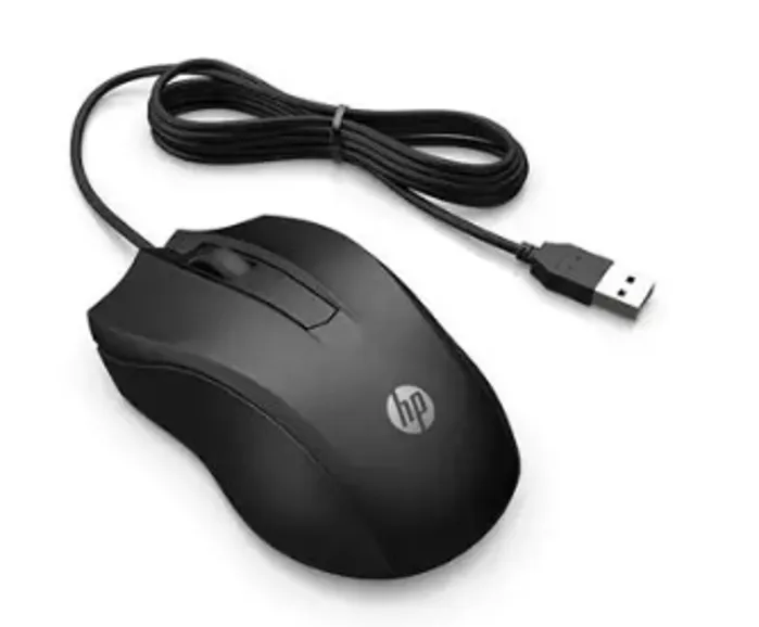 HP Mouse 100 USB Wired 1600dpi 3b Ενσύρματο 2ΥW | axd.gr
