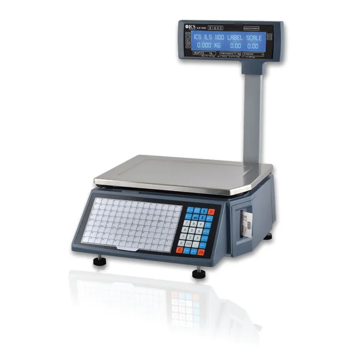 Ηλεκτρονικός ICS ILS 1100 Ζυγός Ετικέτας 6-30kg LAN | axd.gr