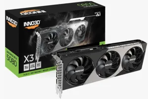 INNO3D 16Gb RTX5080 VGA X3 256bit 3xDP+1H 3YW