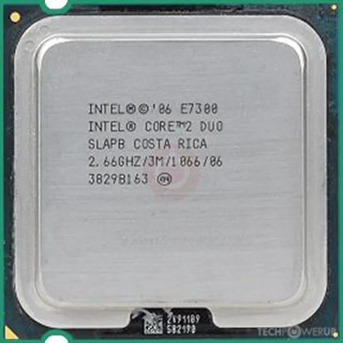 Intel C2D E7300 2.66Ghz 3MB s775 2C|2T 65W [2008] #RFB | axd.gr