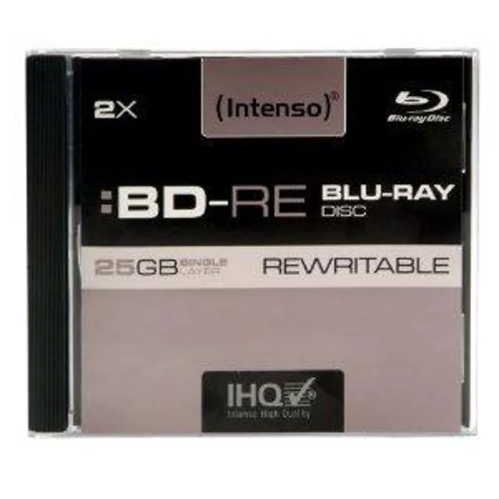 INTENSO Blu-Ray 25GB BD-RE 1xJewel Case Οπτικός Δίσκος Επανεγγράψιμος | axd.gr