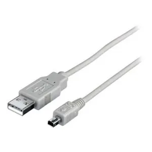 Καλώδιο 1.8m USB Cable USB 2.0 A to Mini B 4pin Male/Male 128520 Equip M/M