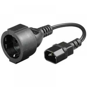 Καλώδιο Ρεύματος C14 IEC to Shuko Μετατροπέας Power Cable