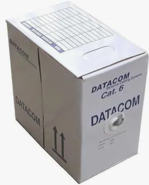 Καλώδιο UTP 305m CAT6 500MHz 1m Copper AWG23 Μονόκλωνο
