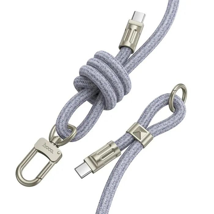 Καλώδιο/Λουράκι 1.8m USB Type-C to Type-C 60W Hoco GH7 | axd.gr
