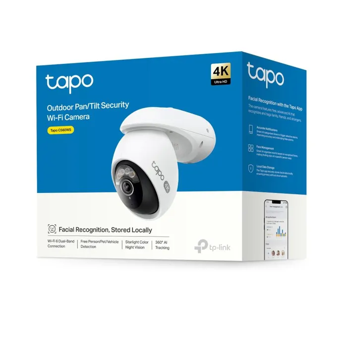Κάμερα TP-LINK Tapo C560WS 4K Outdoor IP Wi-Fi | axd.gr
