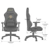 Καρέκλα Gaming ANDA SEAT Gaming Chair PHANTOM-3 Large Black | axd.gr