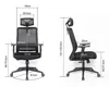 Καρέκλα Γραφείου PowerTech Ergonomic Mesh μπράτσα & προσκέφαλο | axd.gr